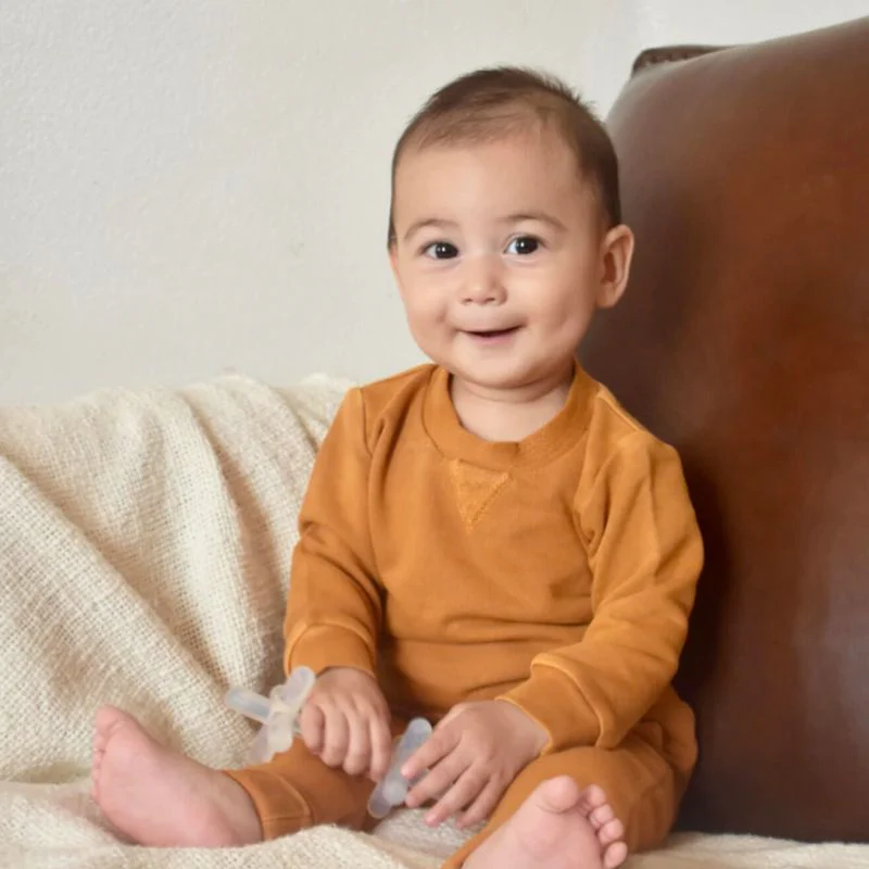 French Terry Sweatshirt & Jogger Set - Image 18