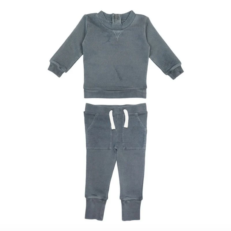 French Terry Sweatshirt & Jogger Set - Image 5