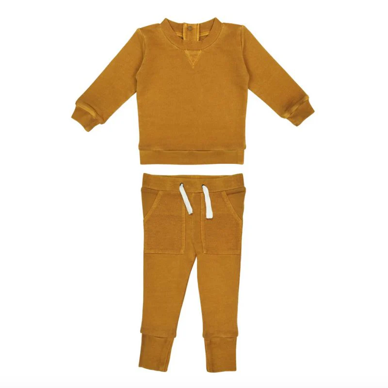 French Terry Sweatshirt & Jogger Set - Image 7