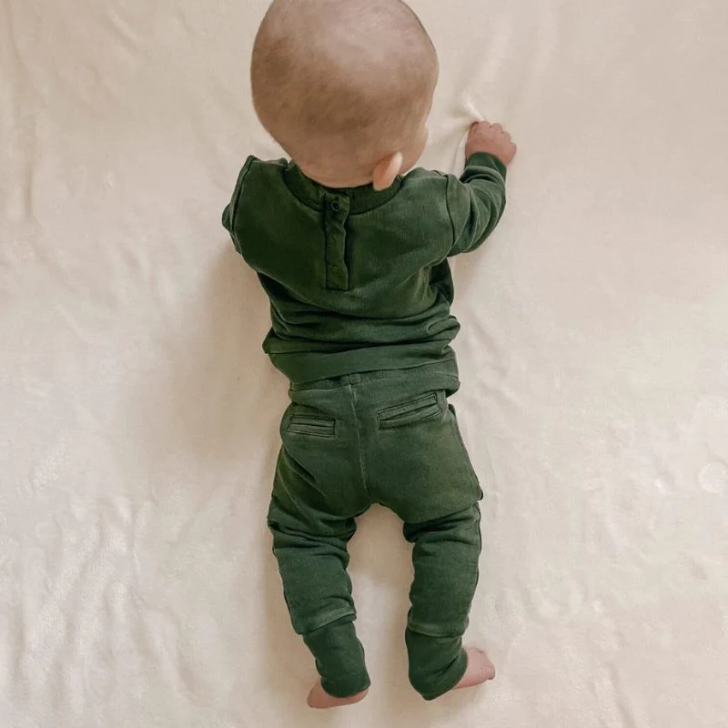 French Terry Sweatshirt & Jogger Set - Image 9