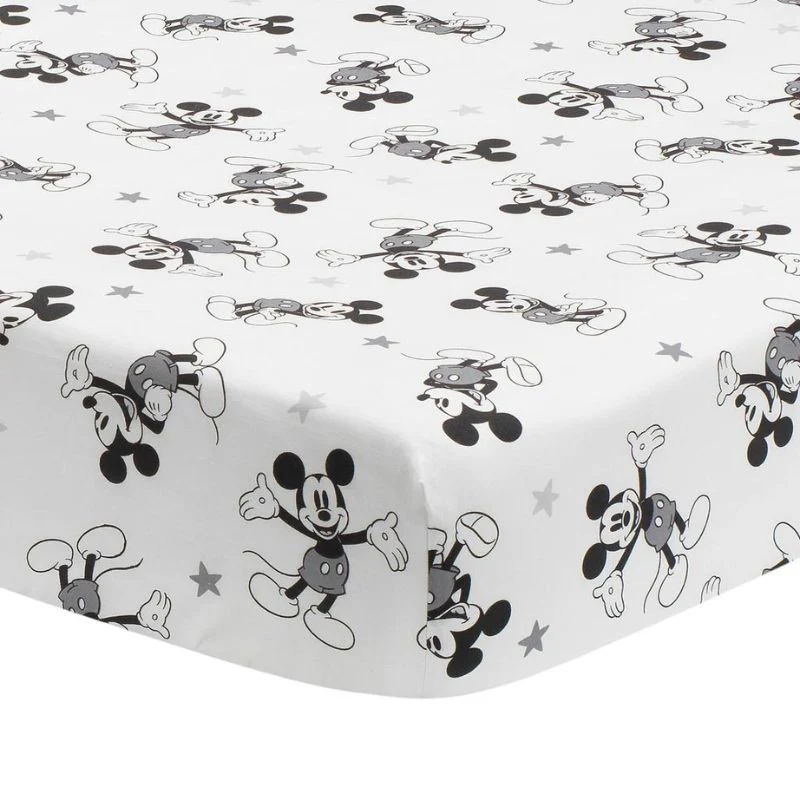 Cotton Fitted Crib Sheet - Image 2