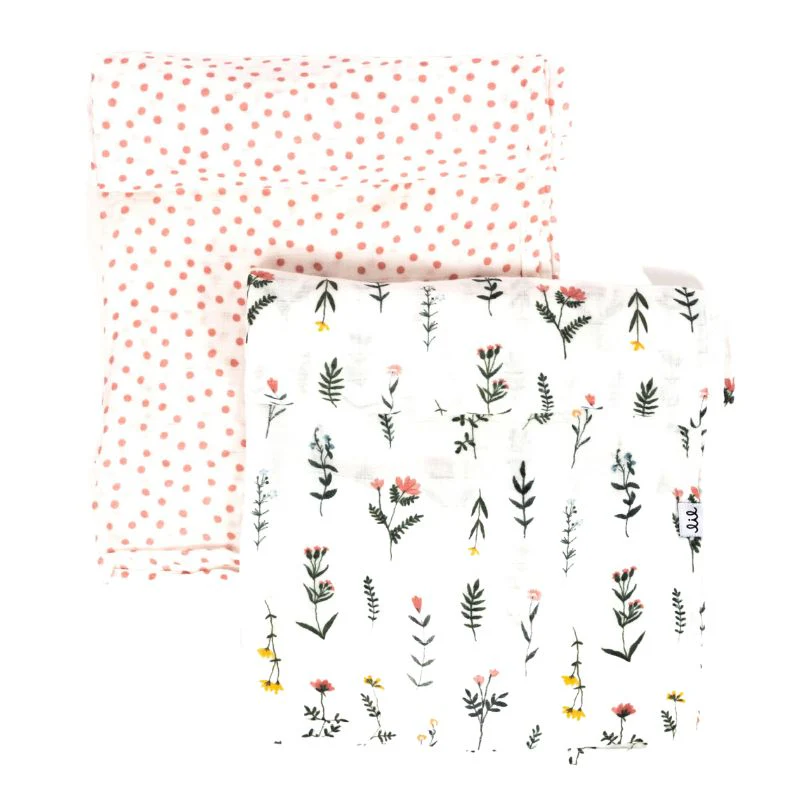Muslin Swaddle Set - 2 Pack - Image 6