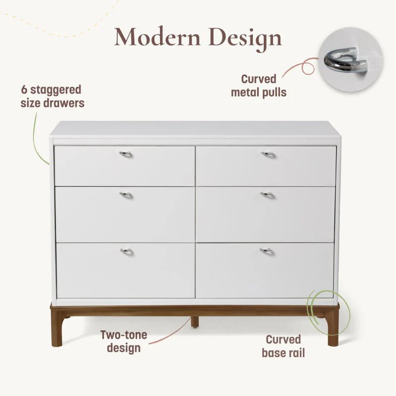 Laurel 6-Drawer Dresser - Image 4