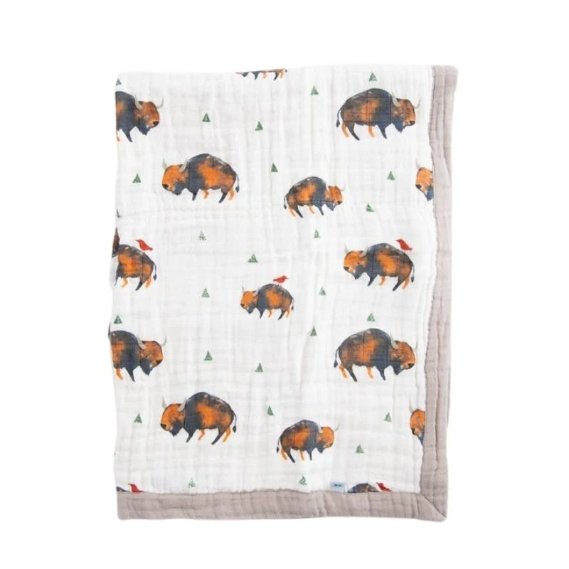 Cotton Muslin Baby Quilt - Image 5