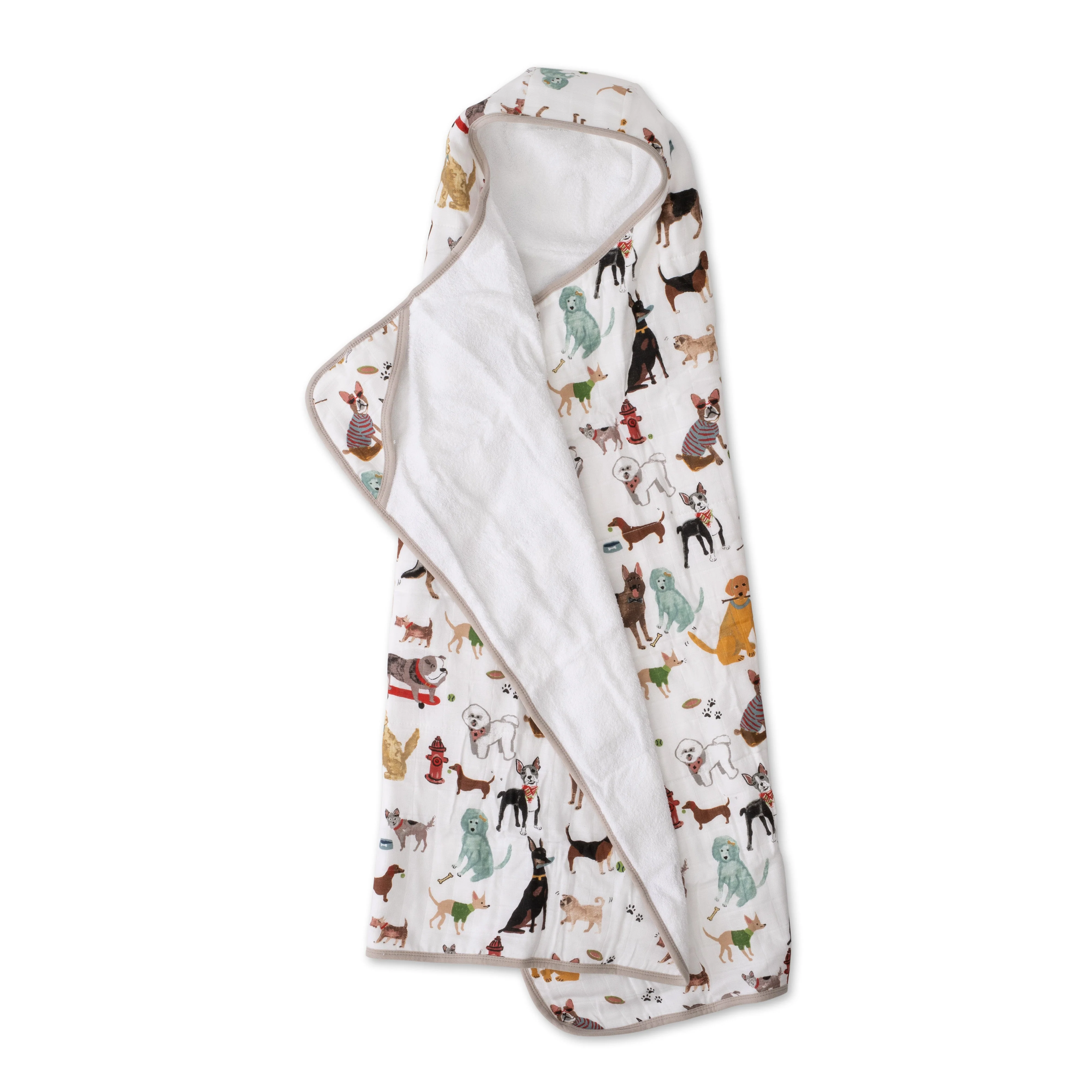 Cotton Muslin Toddler Hooded Towel - Image 7