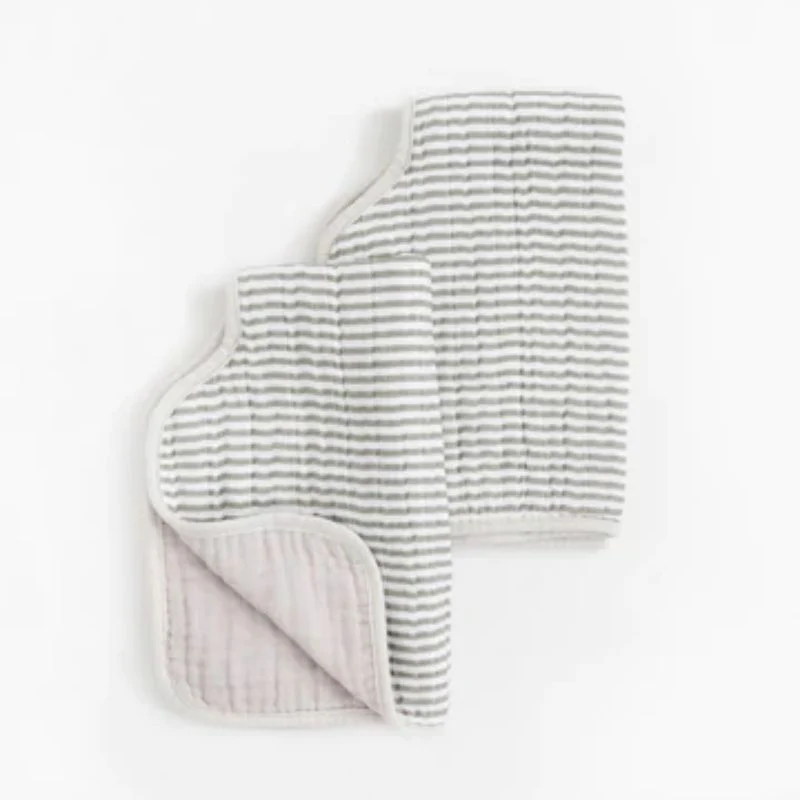 Cotton Muslin Burp Cloth - 2 - Pack - Image 17