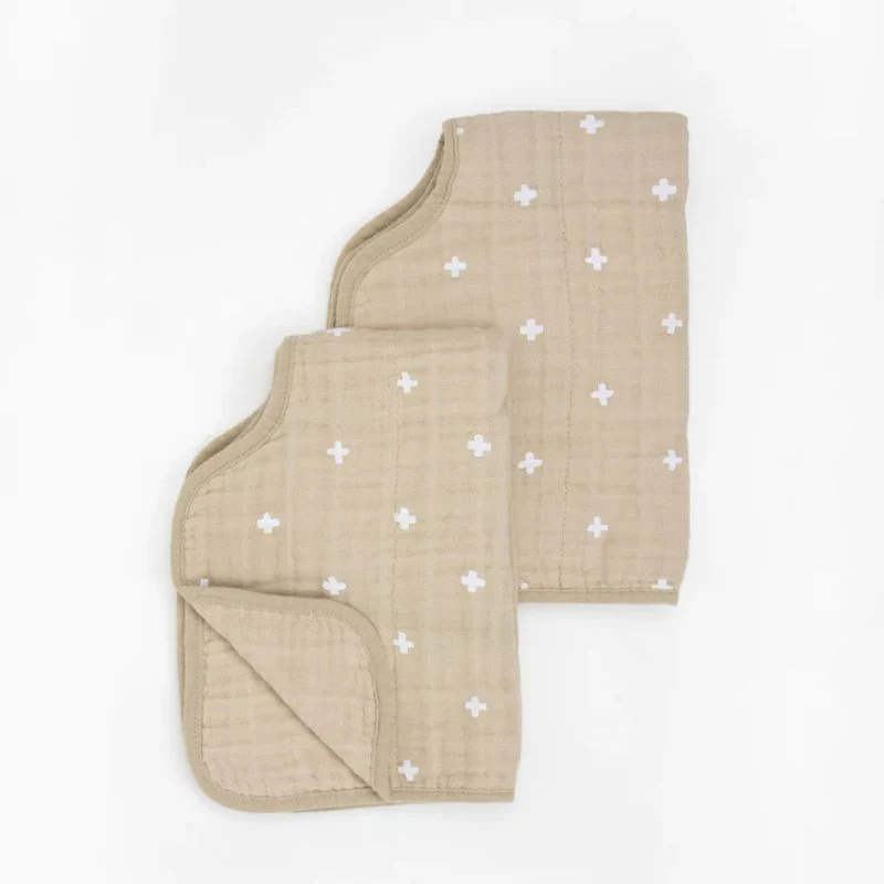 Cotton Muslin Burp Cloth - 2 - Pack - Image 23