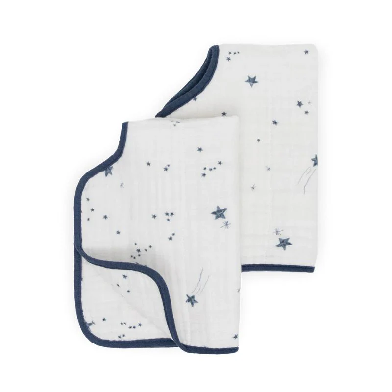 Cotton Muslin Burp Cloth - 2 - Pack - Image 40