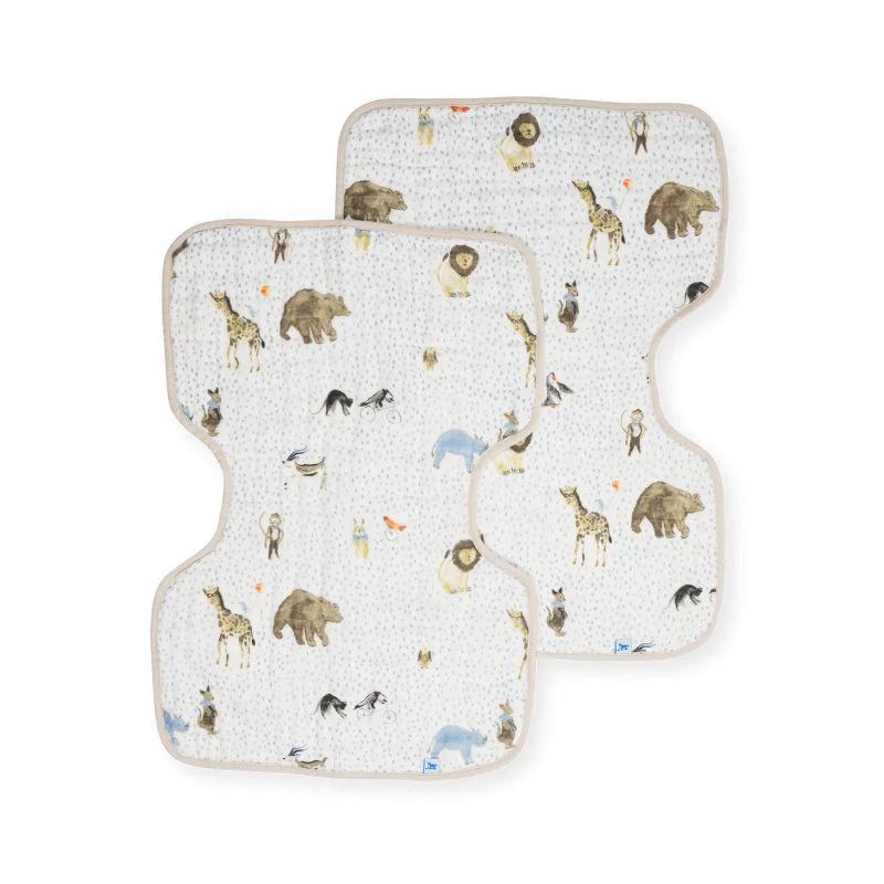 Cotton Muslin Burp Cloth - 2 - Pack - Image 56