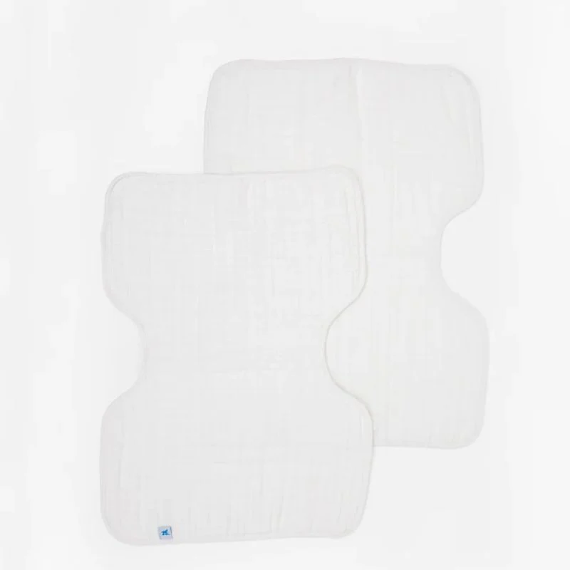 Cotton Muslin Burp Cloth - 2 - Pack - Image 9