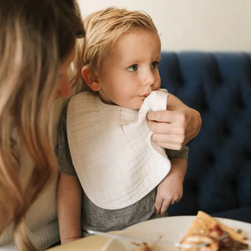 Cotton Muslin Classic Bibs - 3 Pack - Image 139