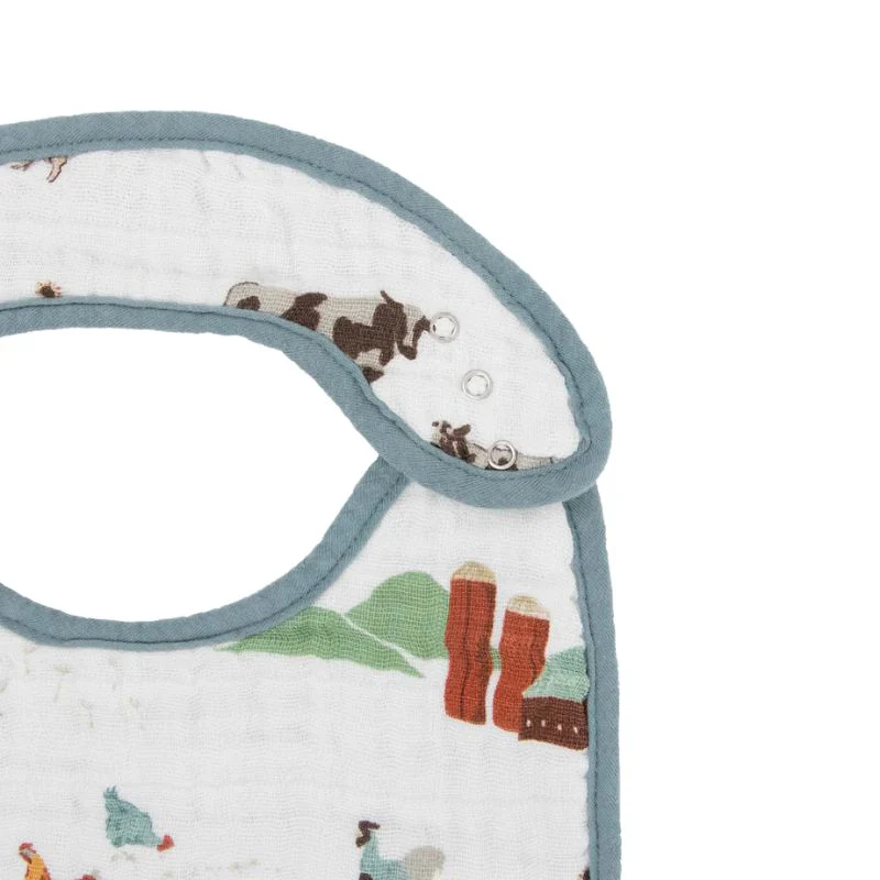 Cotton Muslin Classic Bibs - 3 Pack - Image 143