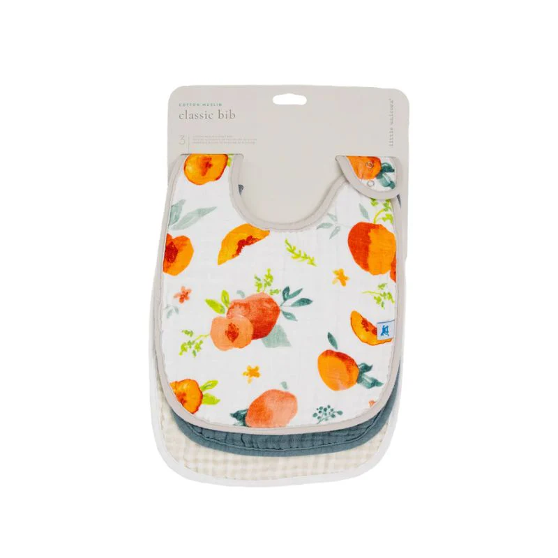 Cotton Muslin Classic Bibs - 3 Pack - Image 160
