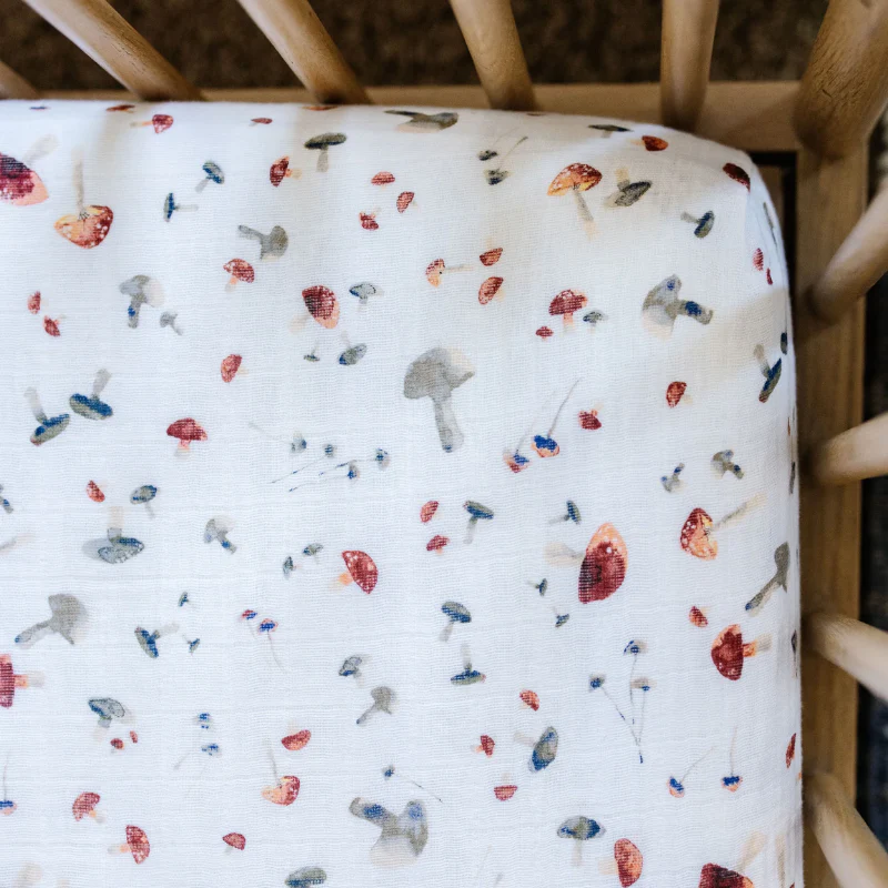 Cotton Muslin Crib Sheets - Image 110
