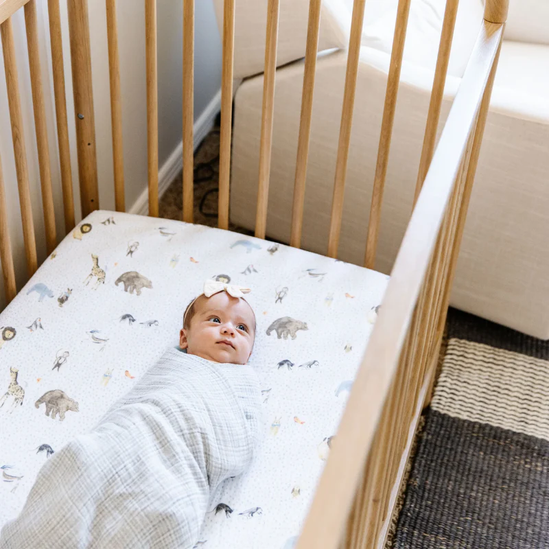 Cotton Muslin Crib Sheets - Image 115