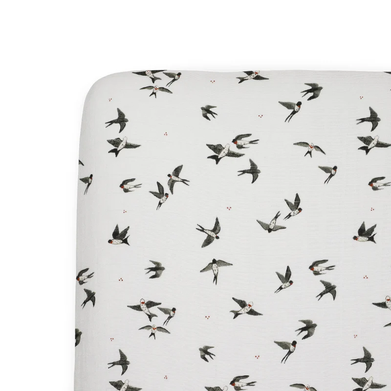 Cotton Muslin Crib Sheets - Image 123