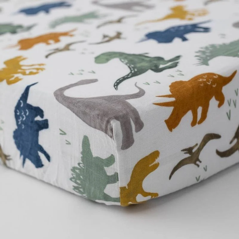 Cotton Muslin Crib Sheets - Image 23
