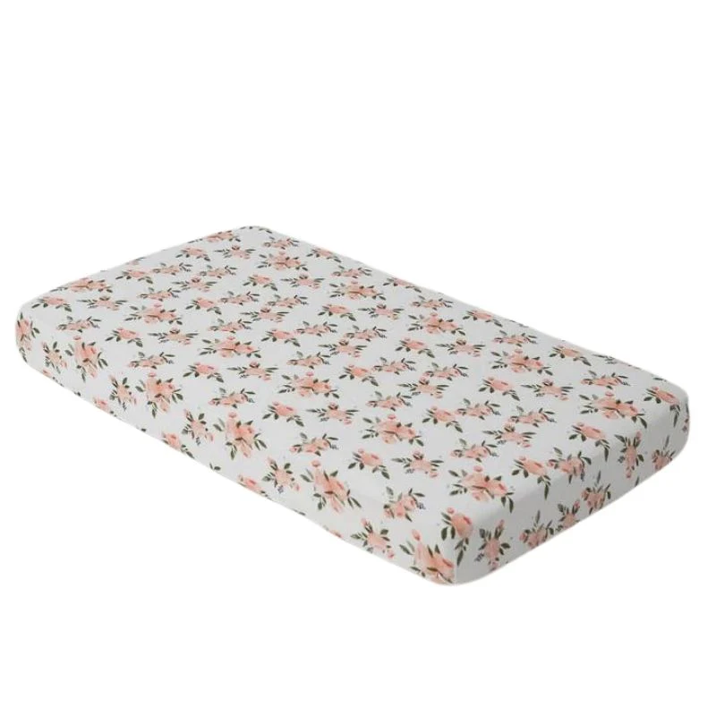 Cotton Muslin Crib Sheets - Image 4