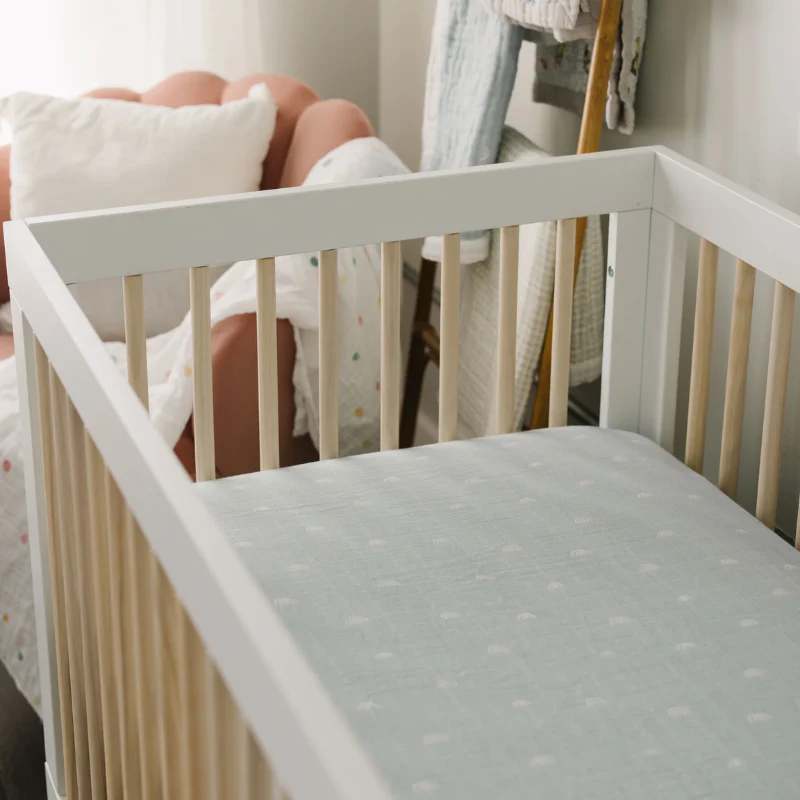 Cotton Muslin Crib Sheets - Image 81