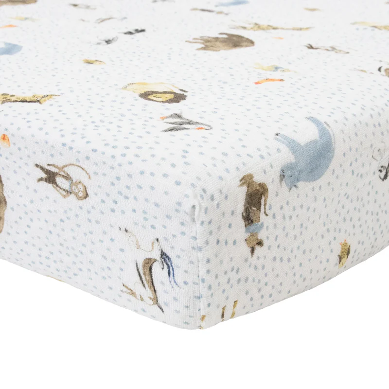 Cotton Muslin Crib Sheets - Image 92