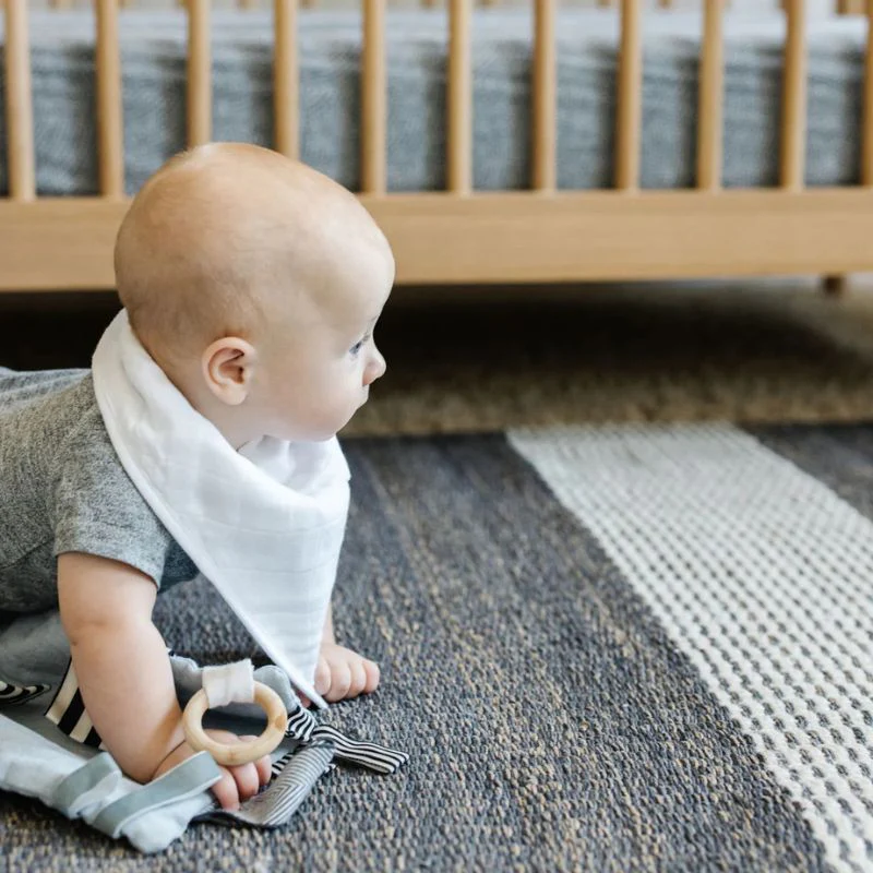 Cotton Muslin + Fleece Bandana Bib - Image 11