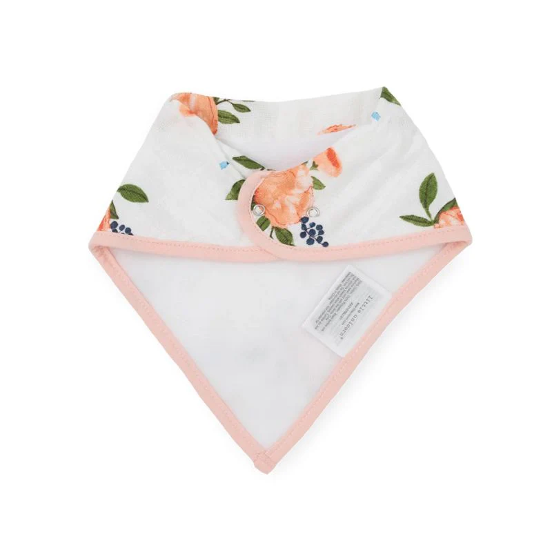 Cotton Muslin + Fleece Bandana Bib - Image 5