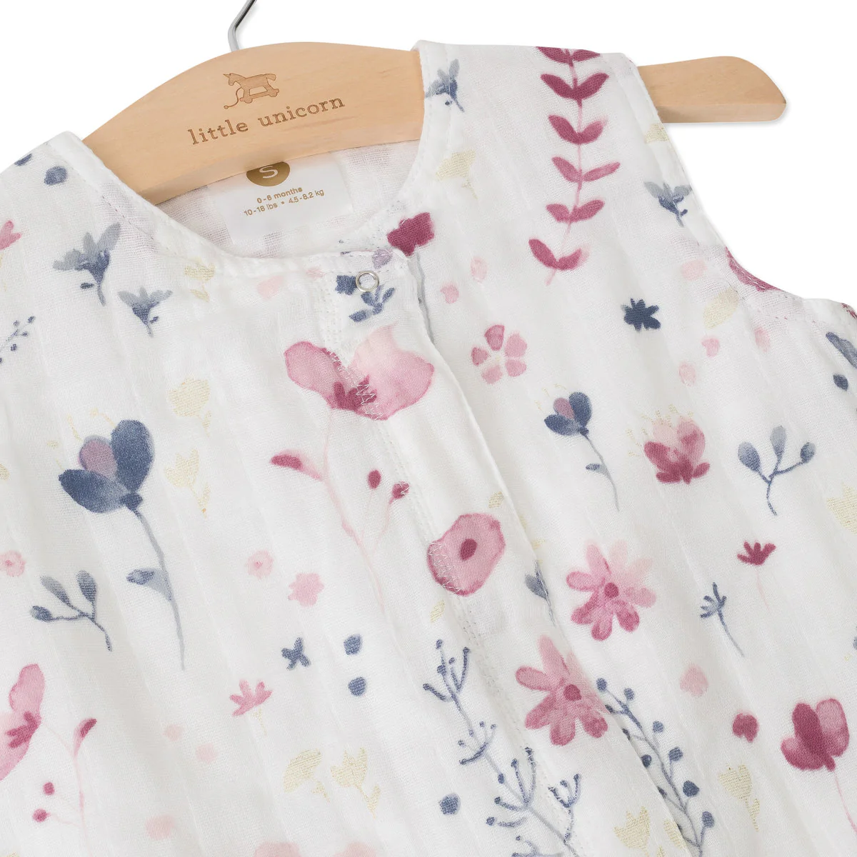 Cotton Muslin Sleep Bag 1.1 Tog - Image 37