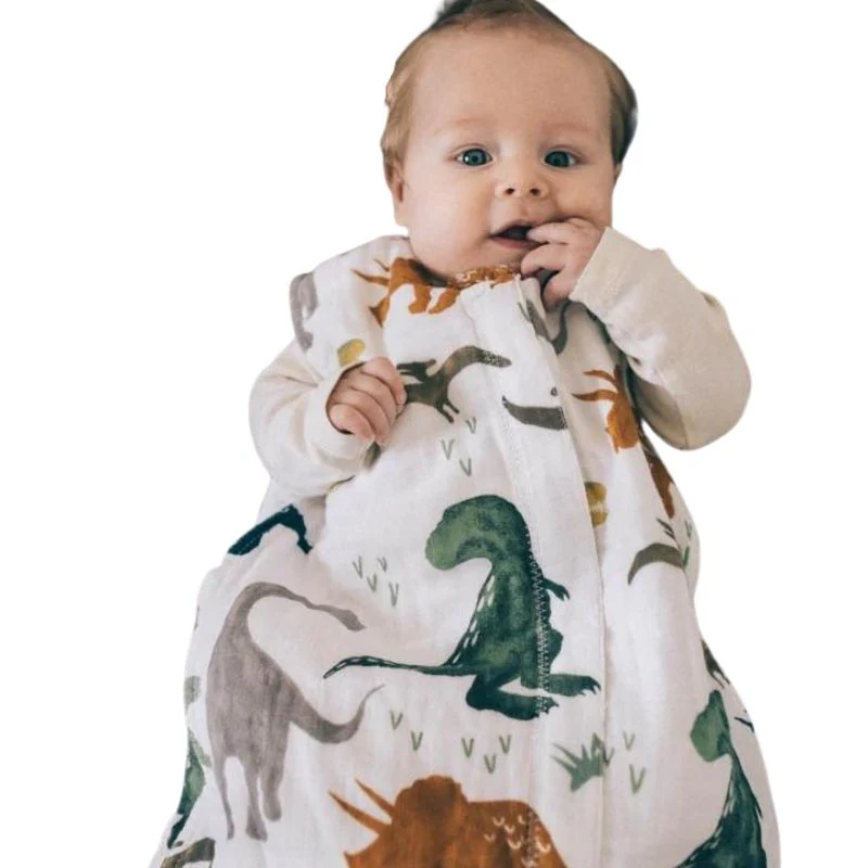 Cotton Muslin Sleep Bag 1.1 Tog - Image 44