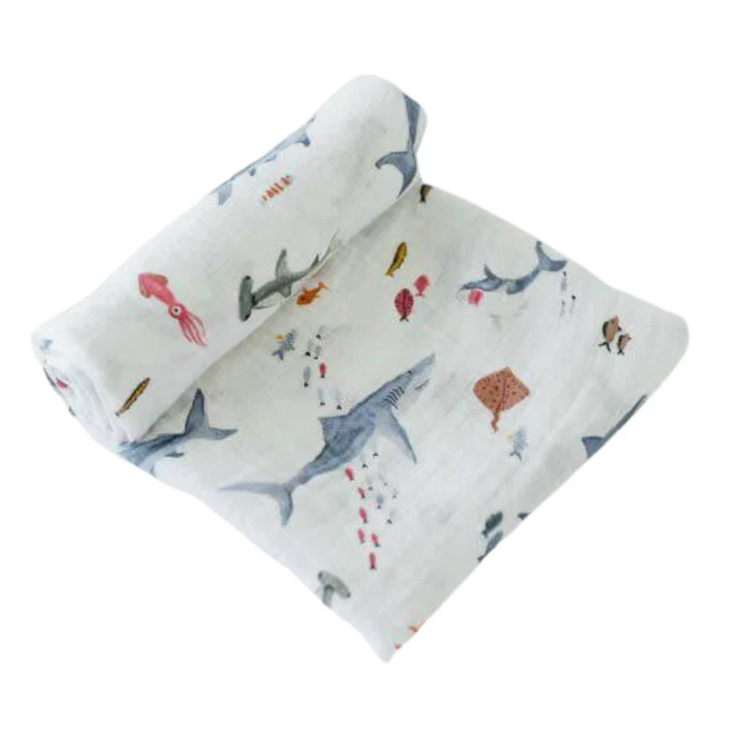 Cotton Muslin Swaddle Blanket - Image 25