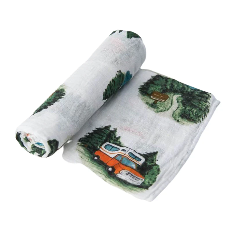 Cotton Muslin Swaddle Blanket - Image 26