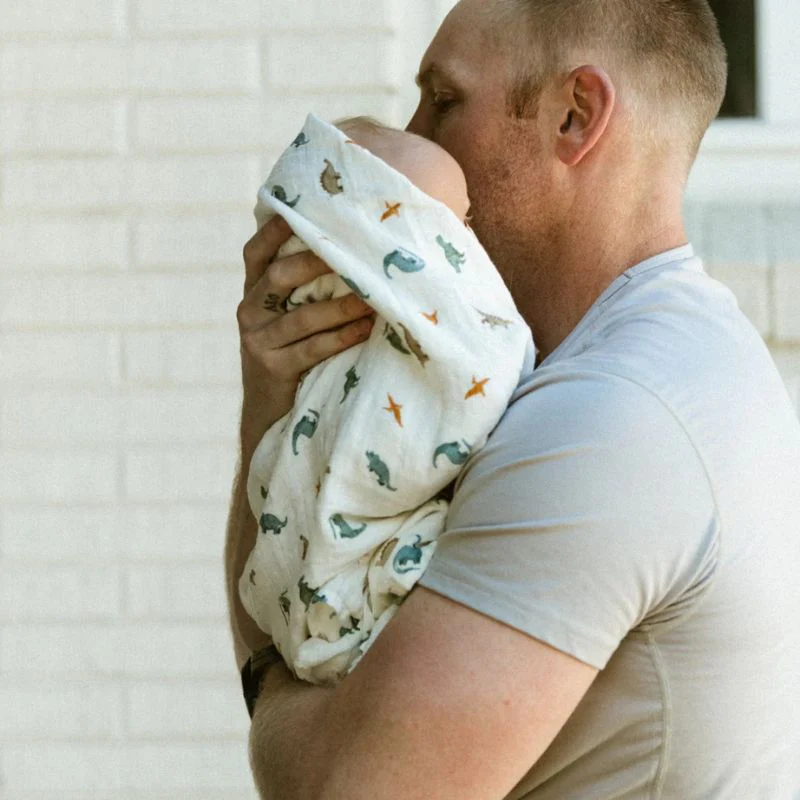 Cotton Muslin Swaddle Blanket - Image 73