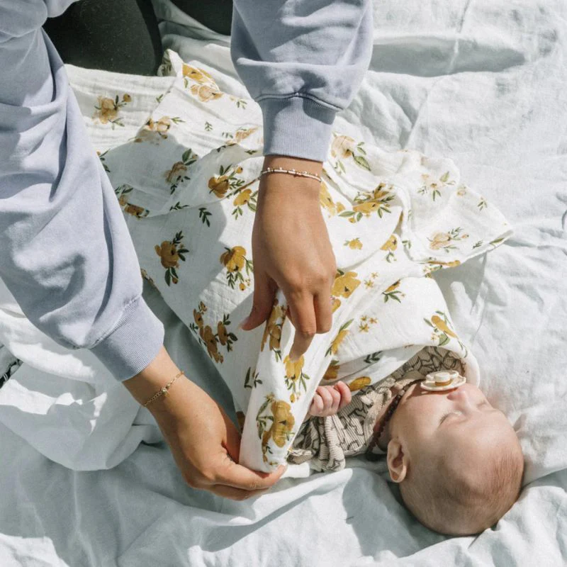 Cotton Muslin Swaddle Blanket - Image 80