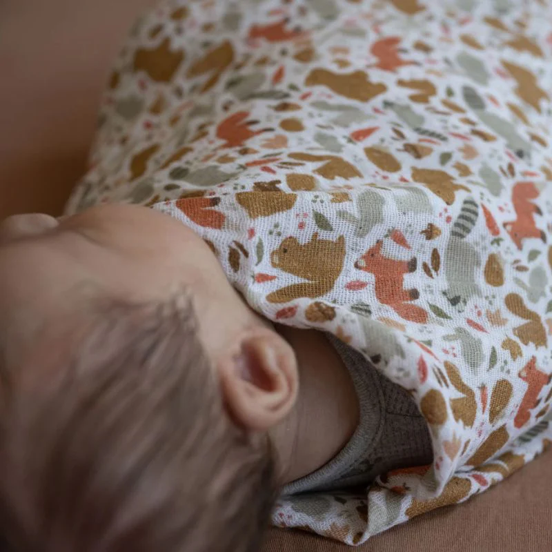Cotton Muslin Swaddle Blanket - Image 82