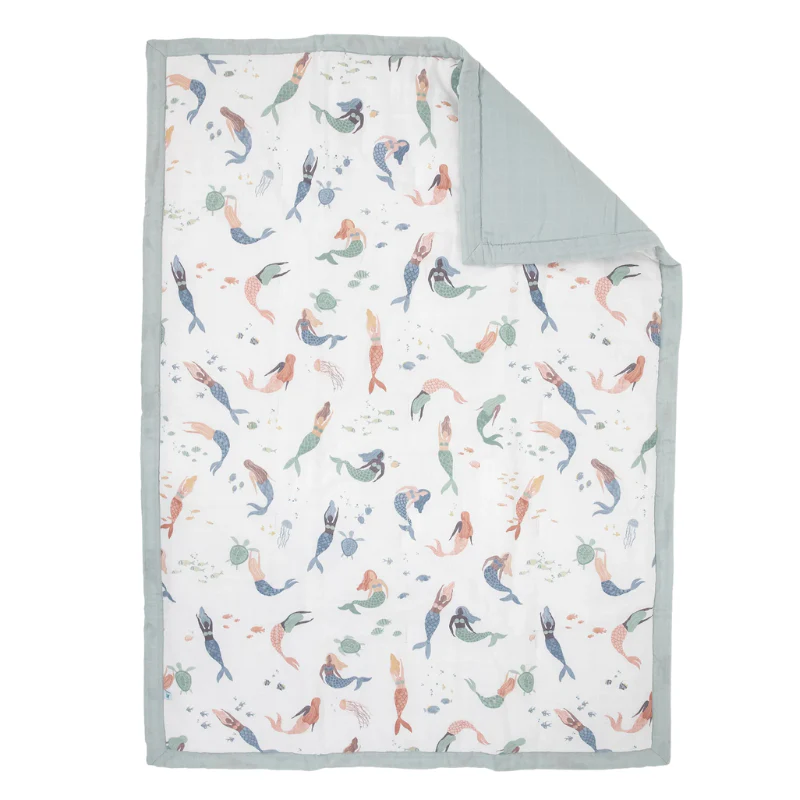 Cotton Muslin Toddler Comforter