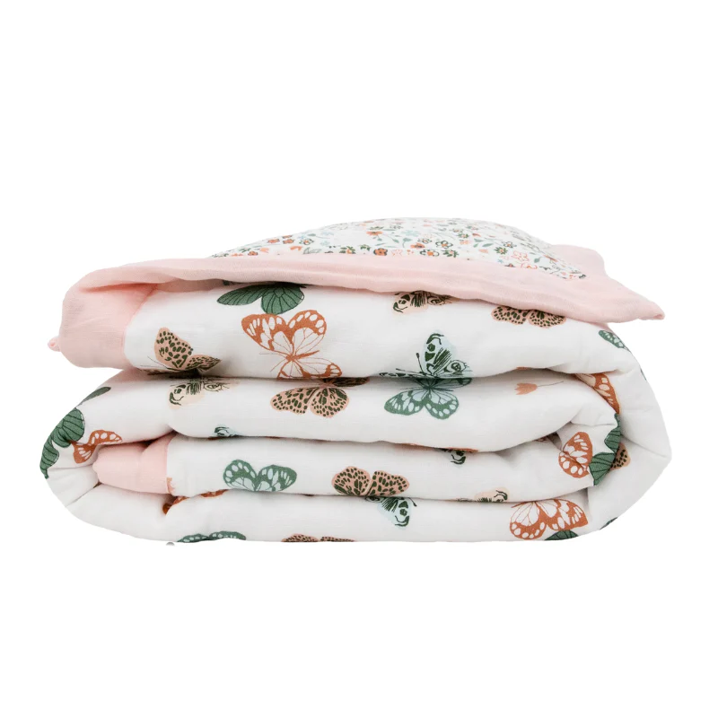 Cotton Muslin Toddler Comforter - Image 17