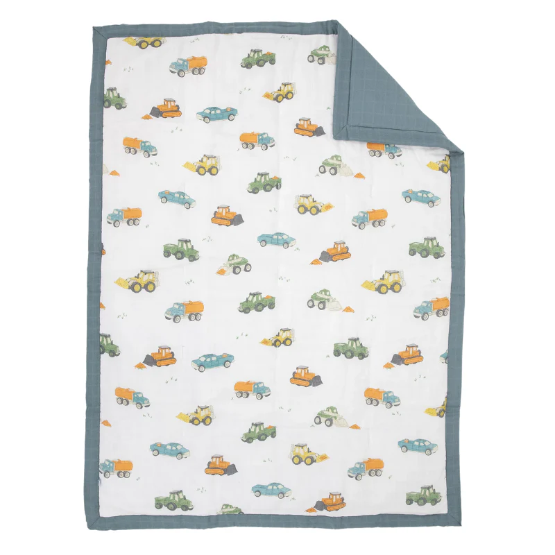 Cotton Muslin Toddler Comforter - Image 2