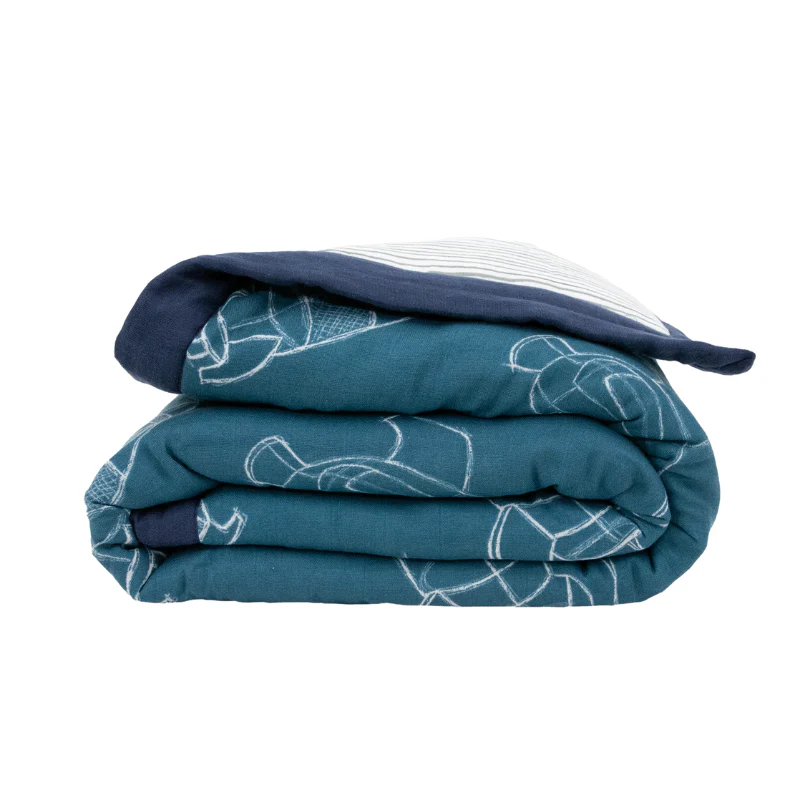 Cotton Muslin Toddler Comforter - Image 33