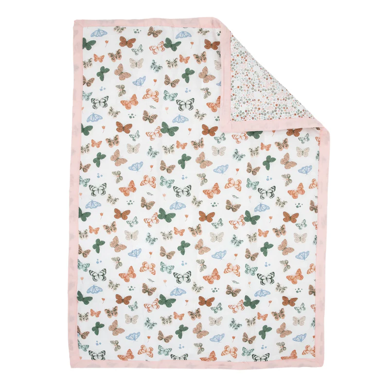 Cotton Muslin Toddler Comforter - Image 4