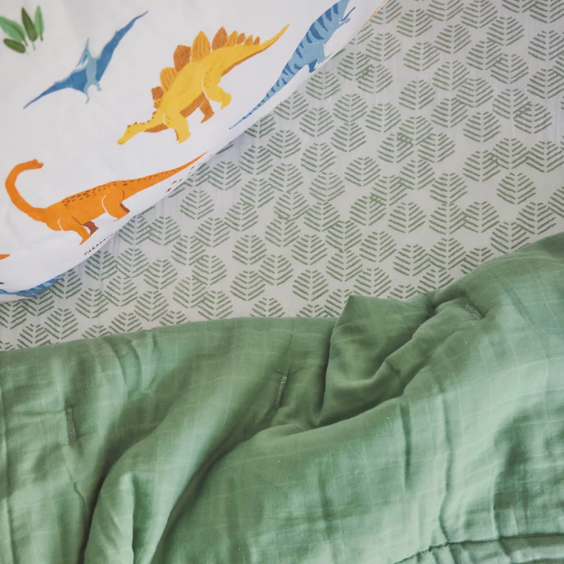 Cotton Muslin Toddler Comforter - Image 48
