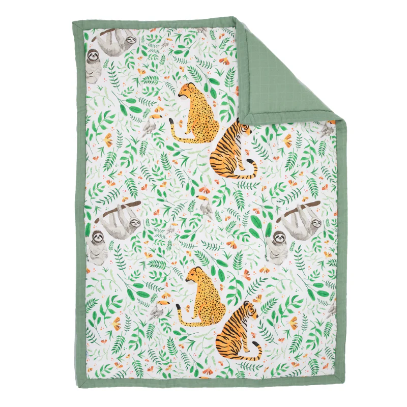 Cotton Muslin Toddler Comforter - Image 5