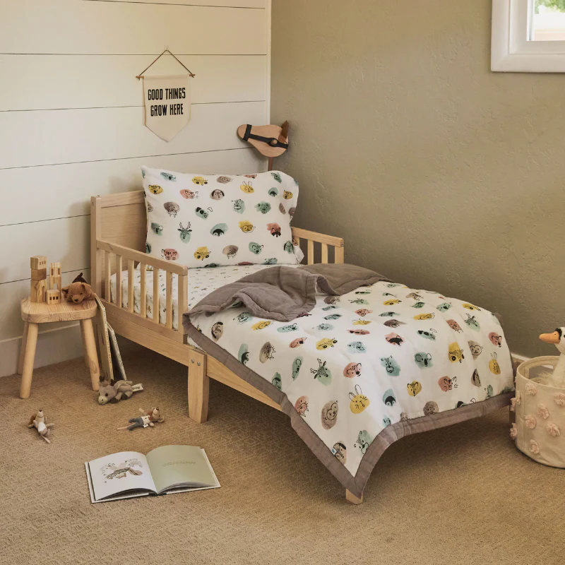 Cotton Muslin Toddler Comforter - Image 61