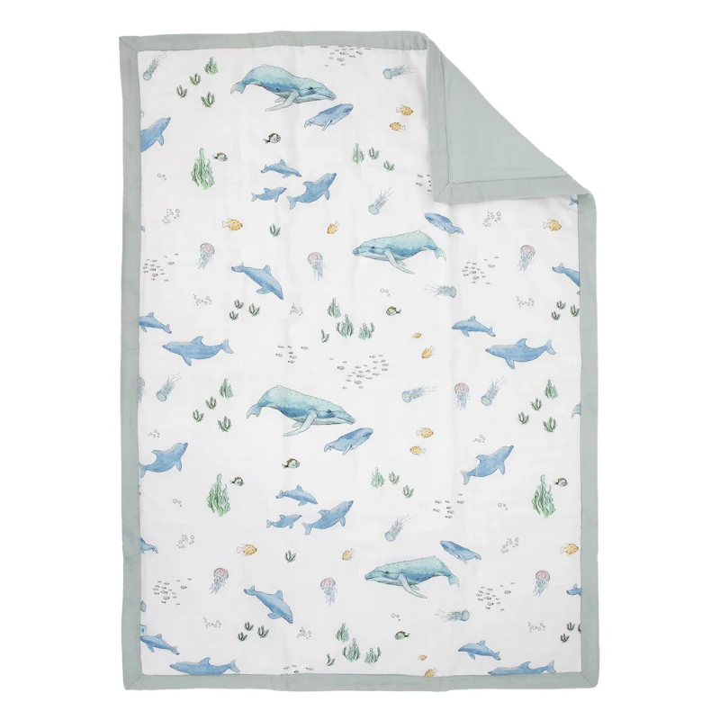 Cotton Muslin Toddler Comforter - Image 68