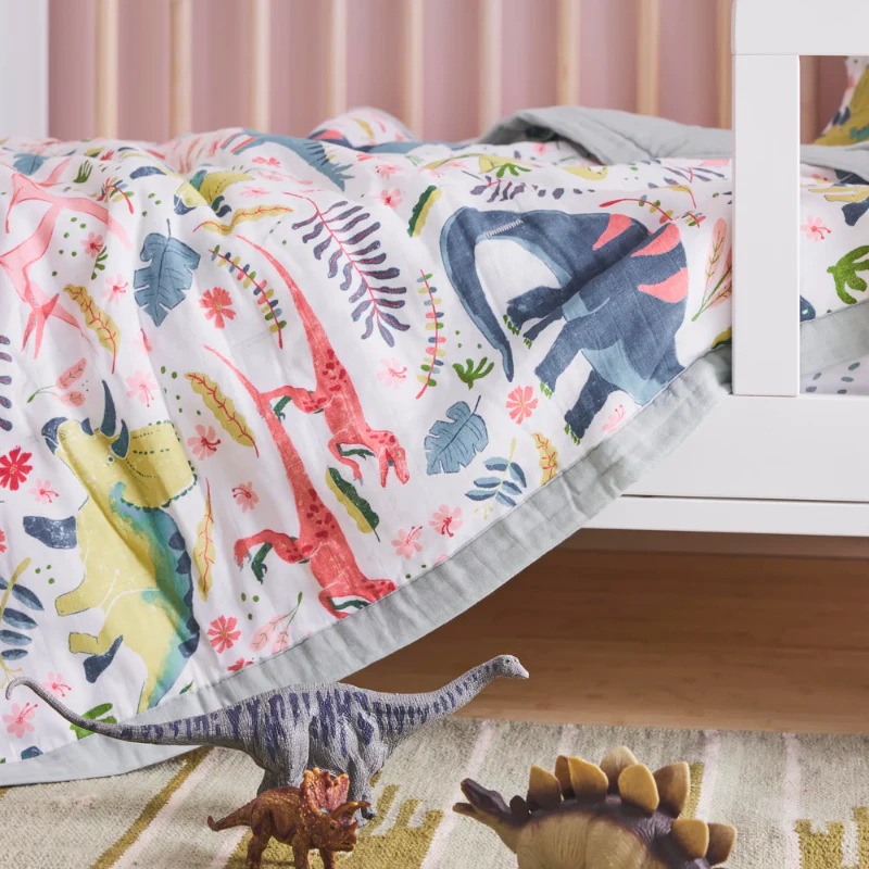 Cotton Muslin Toddler Comforter - Image 73