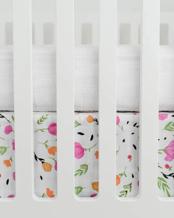 Cotton Muslin Crib Skirt - Image 18