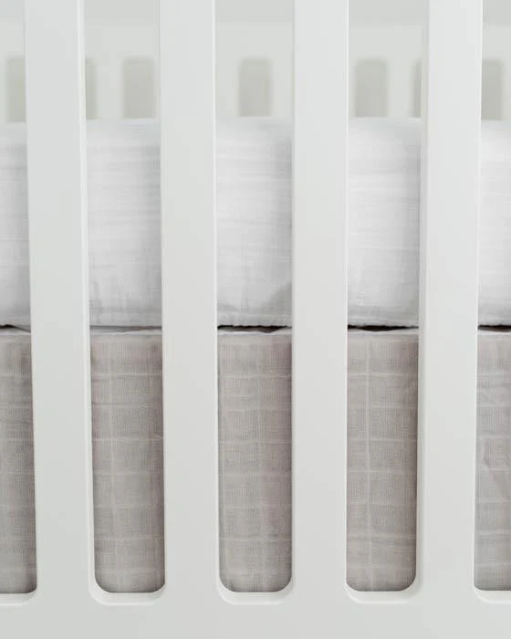 Cotton Muslin Crib Skirt - Image 20