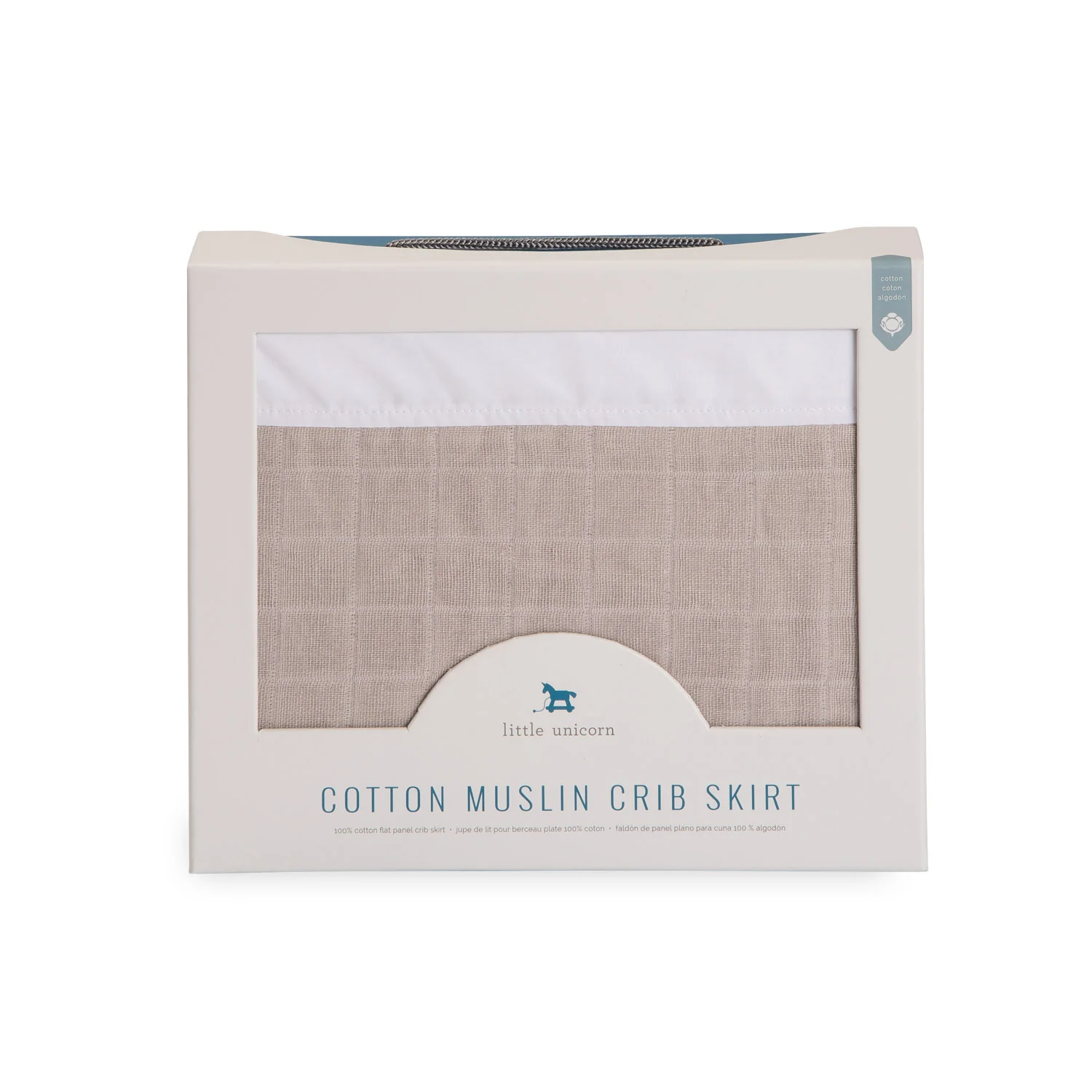 Cotton Muslin Crib Skirt - Image 21