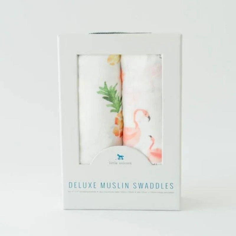 Muslin Deluxe Swaddle - 2 Pack - Image 15