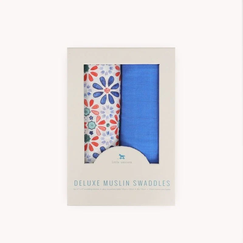 Muslin Deluxe Swaddle - 2 Pack - Image 20