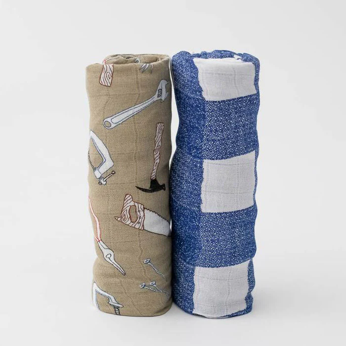 Muslin Deluxe Swaddle - 2 Pack - Image 6