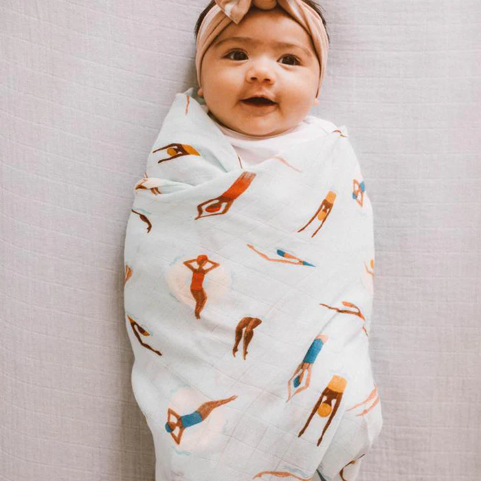 Muslin Deluxe Swaddle - 2 Pack - Image 8